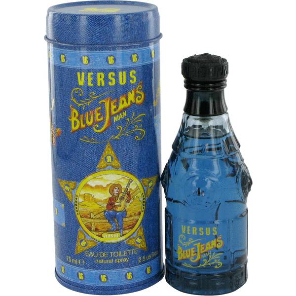Blue Jeans Cologne By Versace 2.5 oz Eau De Toilette Spray for Men
