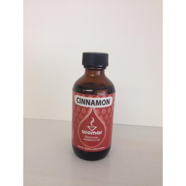 Aromar Aromatherapy Essential Aromatic Burning Oil Cinnamon Spa Collection 2 oz bottle