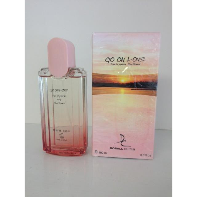 Dorall Collection Go On Love Perfume for Women Eau de Parfum Spray 3.3 OZ (100 ml)