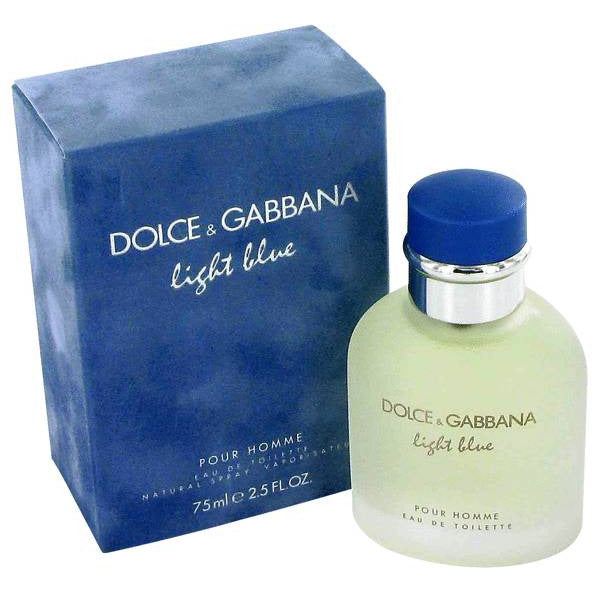 Light Blue By DOLCE & GABBANA 2.5 oz Eau De Toilette Spray for Men
