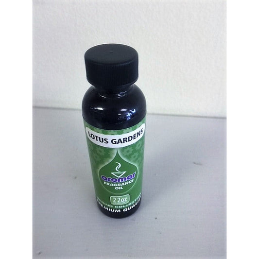 Aromar Aromatherapy Essential Aromatic Burning Oil Lotus Gardens Spa Collection 2.2 oz bottle