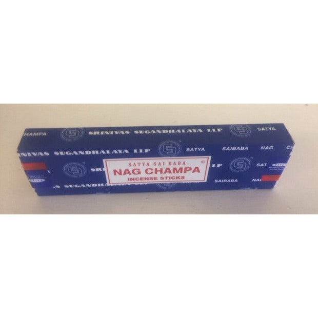 Satya Sai Baba Nag Champa Dhoop pocket Incense 3" sticks (10 sticks)