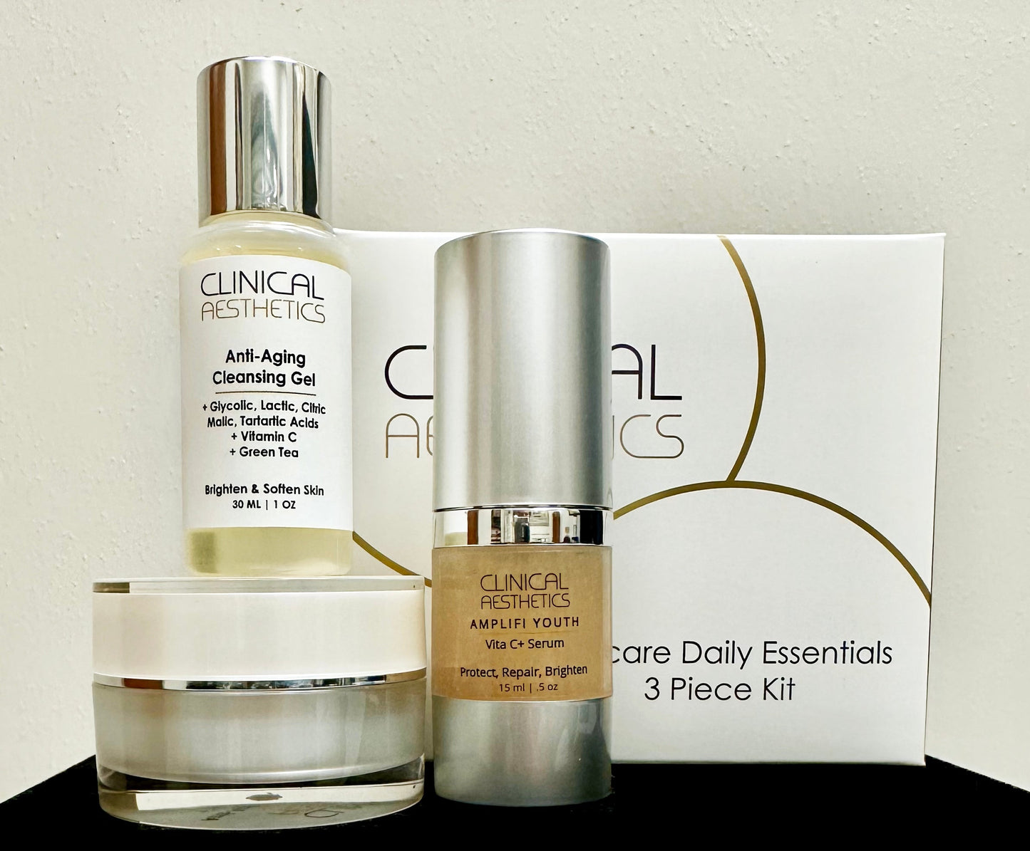 Clinical Aesthetics Daily Essentials Anti-Aging Kit
