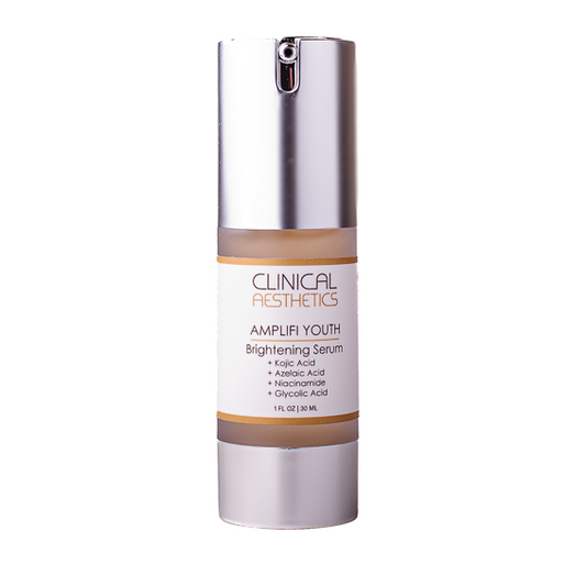 Clinical Aesthetics Amplifi Youth Brightening Serum, Kojic Acid, Niacinamide 1 Oz