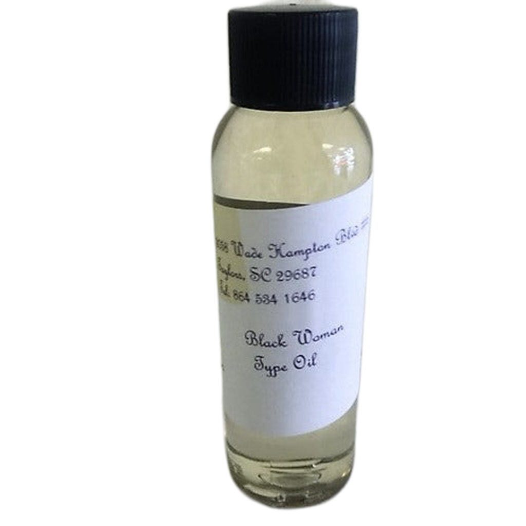 Aromatherapy Essential Aromatic Burning Oil Black Woman Type Spa Collection 2 oz bottle
