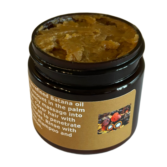 100 % Raw Batana Oil for Fuller, thicker and healthier Hair 2 Oz