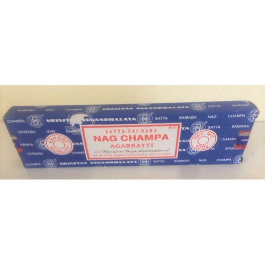 Satya Sai Baba  Nag Champa  100GM pack Incense sticks