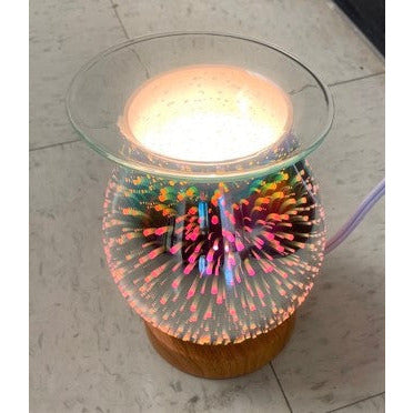 pink electric decorative touch fragrance lamp, aromatic oil burner,sce –  World Scents and More