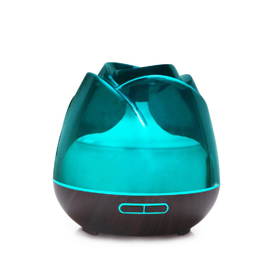 Ultrasonic Aroma Rose Diffuser, 400 ml, H 16.8cm, W 15.50cm