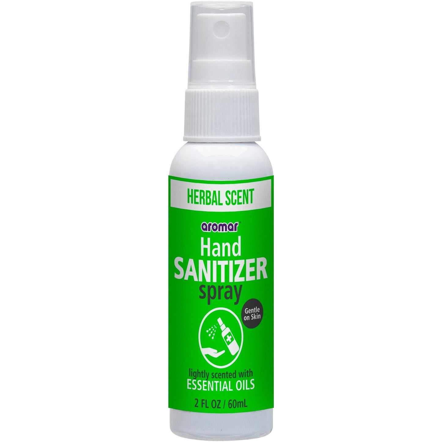 Aromar Herbal Scent Hand Sanitizer Sprays 2 oz Bottle