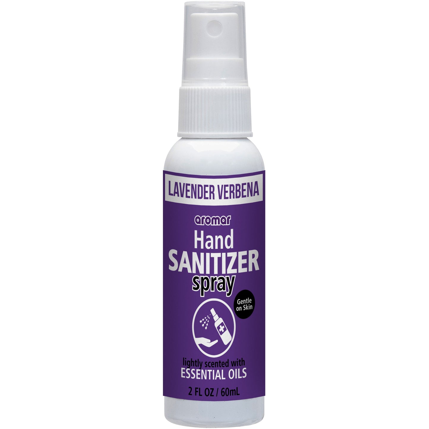 Aromar Lavender Verberna Hand Sanitizer Sprays 2 oz Bottle