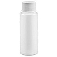 Natural Cylinder Bottles - 2 oz with Standard Cap bundle of 5 units