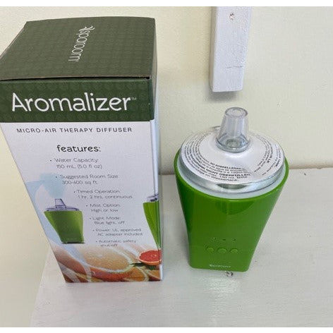 Aromalizer Microair Therapy Aroma Diffuser 7.25" high by 4.00" diameter