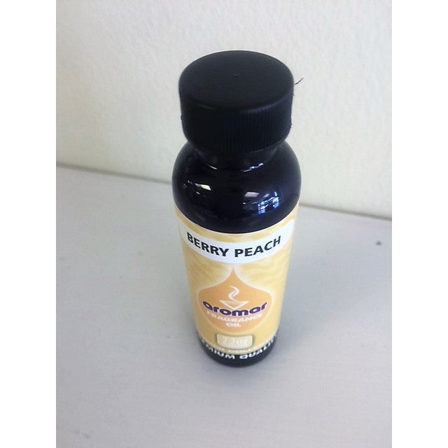 Aromar Aromatherapy Essential Aromatic Burning Oil Berry Peach Spa Collection 2.2 oz