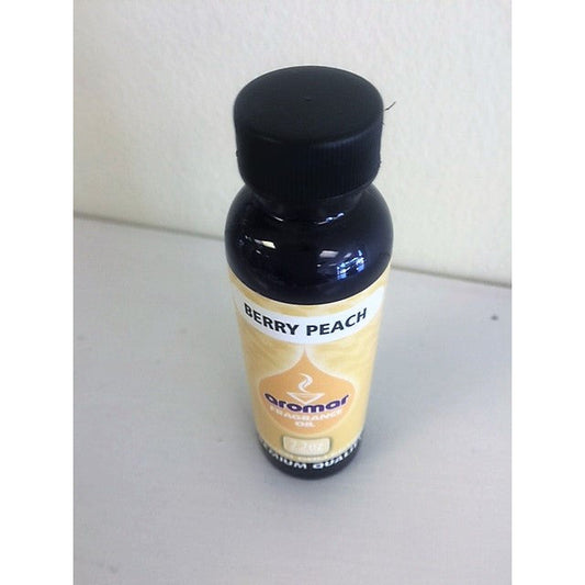 Aromar Aromatherapy Essential Aromatic Burning Oil Berry Peach Spa Collection 2.2 oz