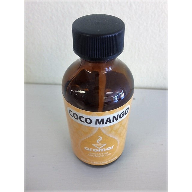 Aromar Aromatherapy Essential Aromatic Burning Oil Coco Mango Spa Collection 2 oz bottle