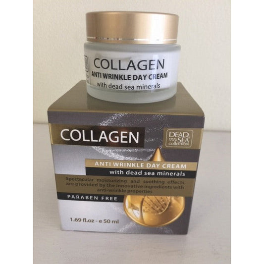Dead Sea Collection Collagen Anti Wrinkle Facial Day Cream 1.69 oz