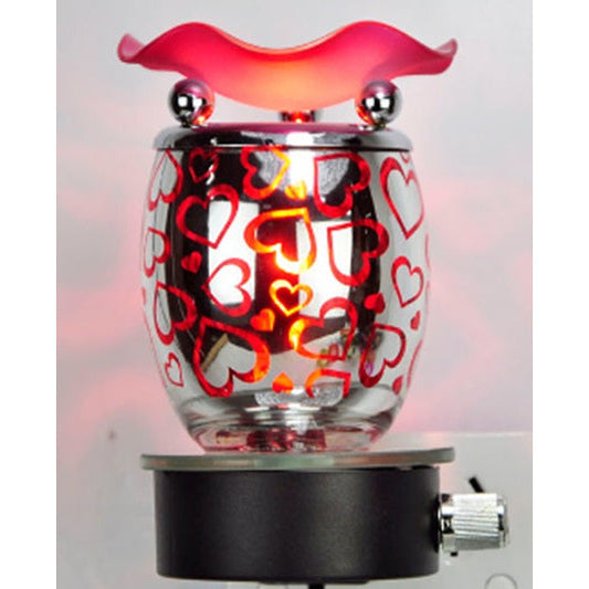 Heart Wall Plug In Fragrance Lamp, Aromatic Oil burner, Wax Melter