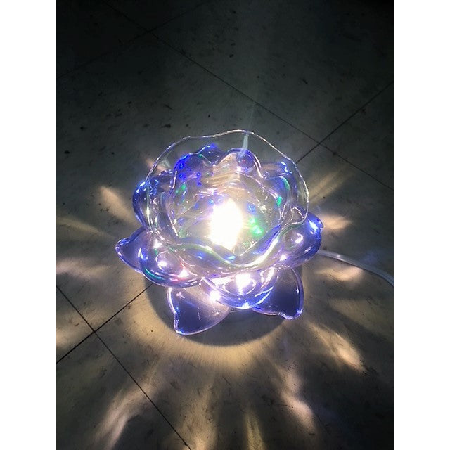 Purple  electric decorative touch fragrance lamp, aromatic oil burner,scented oil warmer, wax melter