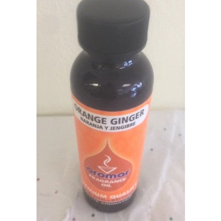 Aromar Aromatherapy Essential Aromatic Burning Oil Orange Ginger Spa Collection 2.2 oz bottle