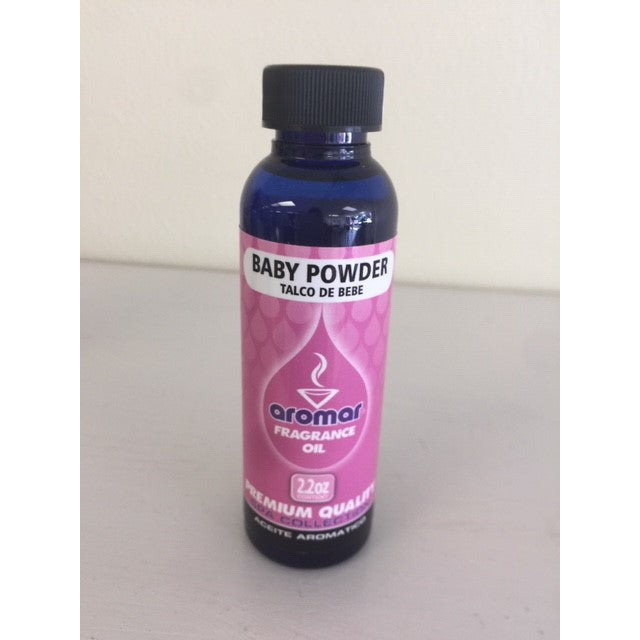 Aromar Aromatherapy Essential Aromatic Burning Oil Baby Powder Spa Collection 2.2 oz bottle