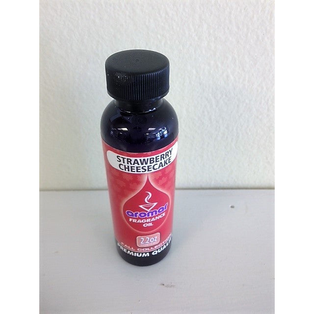 Aromar Essential Aromatic Burning Oil Strawberry Cheesecake Spa Collection 2.2 oz