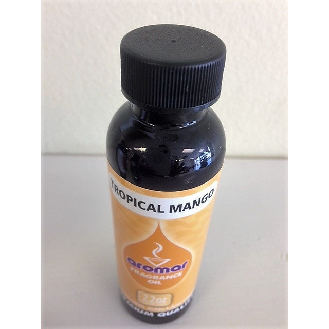 Aromar Aromatherapy Essential Aromatic Burning oil Tropical Mango Spa Collection 2.2 oz bottle